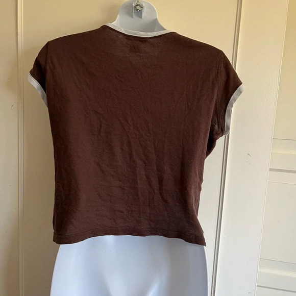 VINTAGE 90's Guess jeans baby tee cropped shirt - Picture 3 of 7